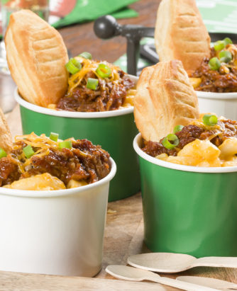 MFTK Game Day BBQ Mac & Cheese Cups