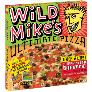 Wild Mikes Super Sized Supreme Pizza