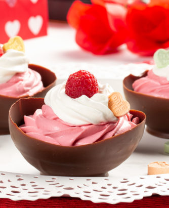 MFTK Cupids Raspberry Mousse Cups
