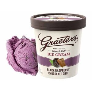 Graeters Black Raspberry Chocolate Chip Ice Cream