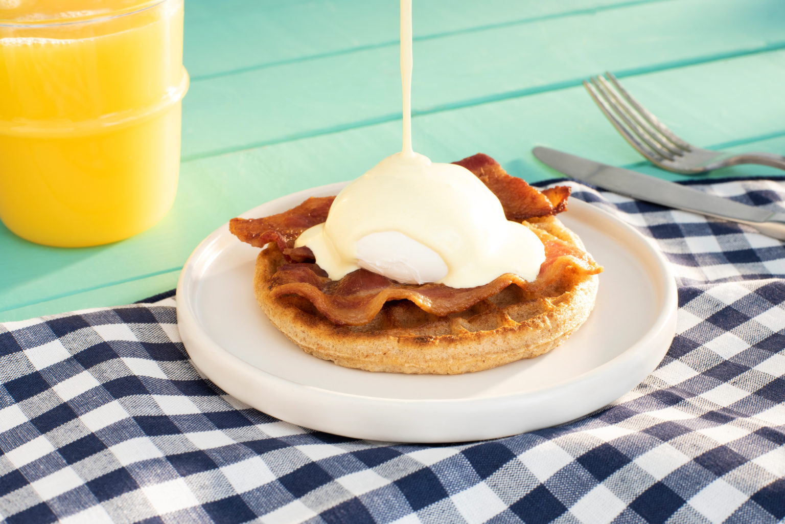 Waffles Benedict Easy Home Meals