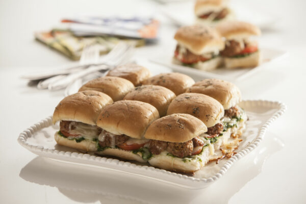 Rosina-Italian-Meatball-Pesto-Sliders