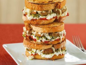 Galbani Mediterranean Meatball Grilled Cheese