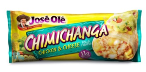 Jose Ole Chicken and Cheese Chimichangas