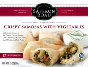Saffron Road Crispy Vegetable Samosas