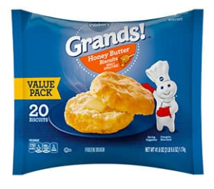 Pillsbury Honey Butter Frozen Biscuits