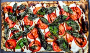 Wewalka Grilled Caprese Flatbread