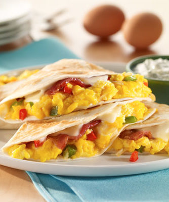 Breakfast Quesadillas