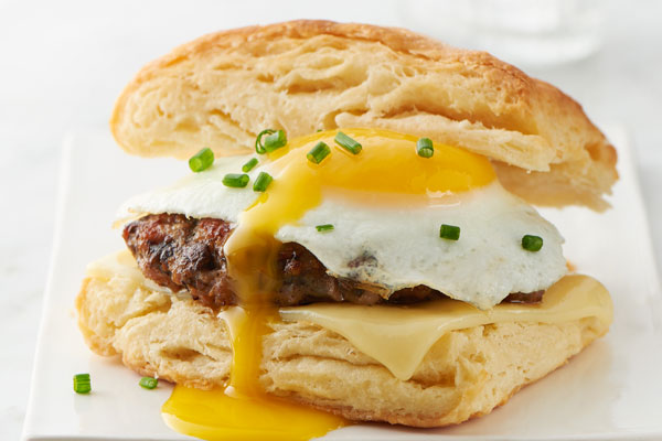 biscuit breakfast sandwich