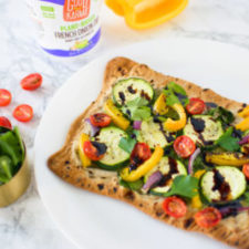 Good Karma Roasted Veggie Flatbread