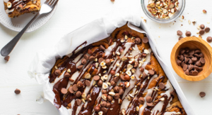 SIlk Dark Chocolate Hazelnut CInnamon Rolls