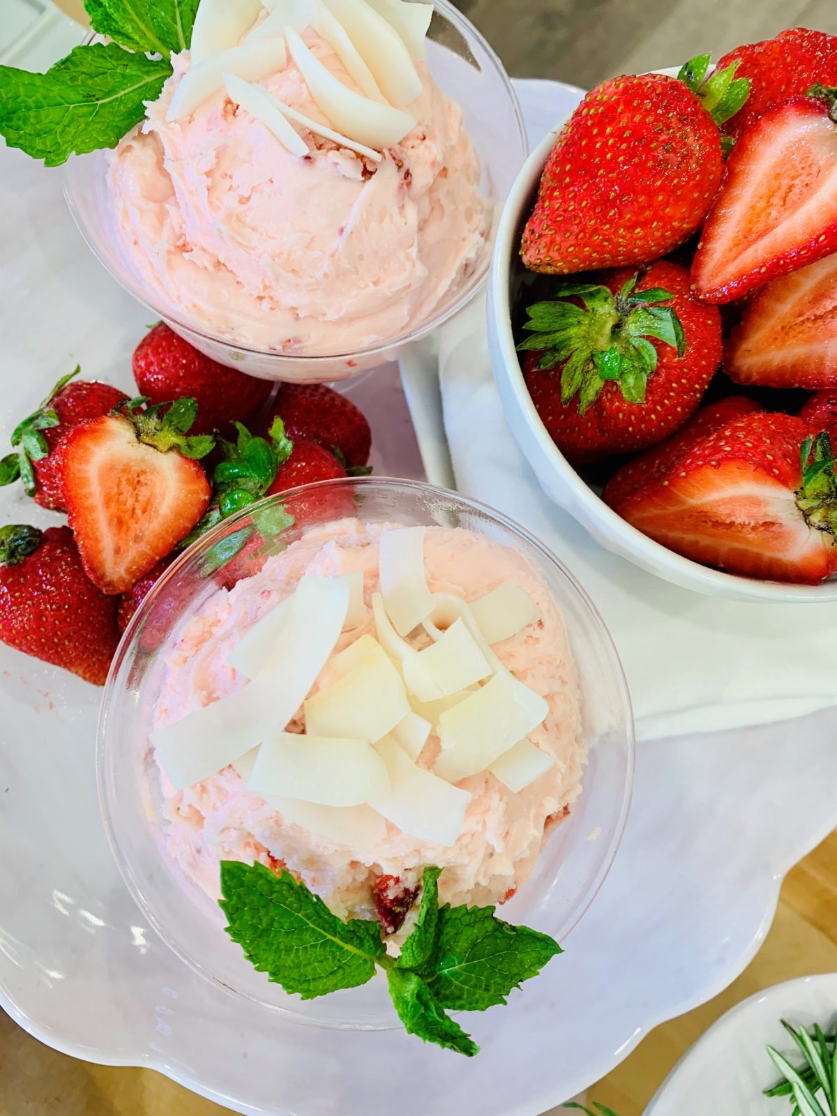 Homemade Strawberry Tart Frozen Yogurt Video Easy Home Meals