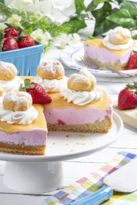 MFTK Strawberry Lemon Ice Cream Tart