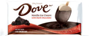 Dove Vanilla Ice Cream Bar Dark Chocolate