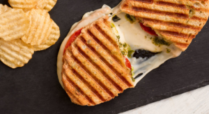 Borden Pesto Mozzarella Panini