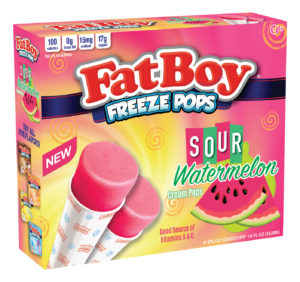 Fat Boy Sour Watermelon Freeze Pops