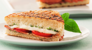 Galbani Panini with Prosciutto and Fresh Mozzarella