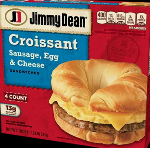 Jimmy Dean Croissant Sausage Egg Cheese Sandwich