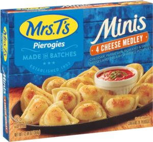 Mrs T's Pierogies Minis 4 Cheese Medley