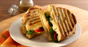 Sargento Veggie Stuffed Grilled Cheese Panini