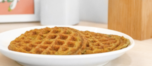 Stonyfield Vegan GF Blueberry Yogurt Waffles