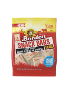 Borden Extra Sharp White Cheddar Snack Bars