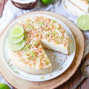 Cabot Instant Pot Coconut Lime Cheesecake