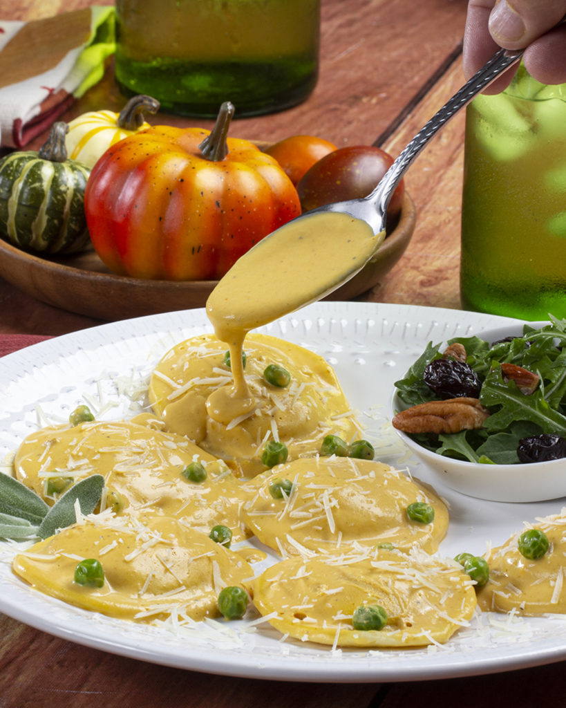 MFTK Cheesy Pumpkin Ravioli