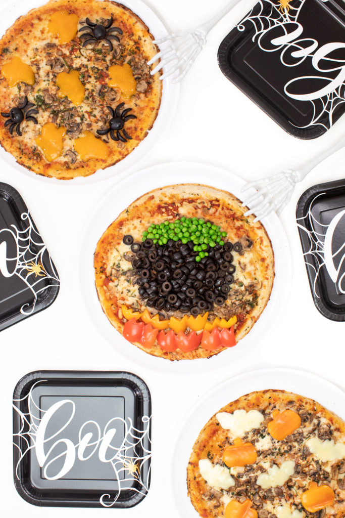 Dawn Halloween Pizzas