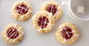 Land O Lakes Raspberry Shortbread Thumbprints