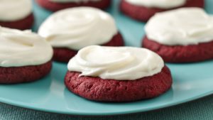 Pillsbury Frosted Red Velvet Sugar Cookies