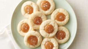 Pillsbury Salted Caramel Thumbprint Cookies