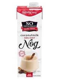 So Delicious Dairy Free Holiday Nog