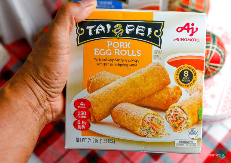 White Elephant Tai Pei Pork Egg Rolls Easy Home Meals