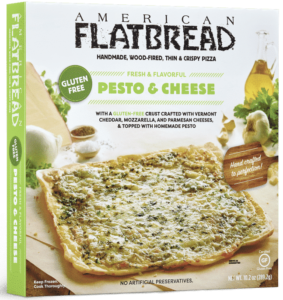 American Flatbread Gluten Free Pesto Cheese Flatbread Pizza