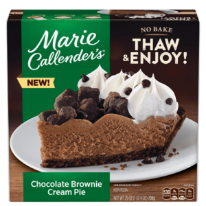 Marie Callenders Chocolate Brownie Cream Pie