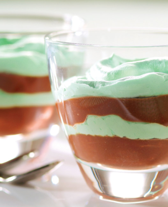 Cool Whip Chocolate-Mint Parfaits