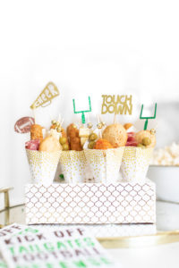 Cutefetti Game Day Charcuterie Cones