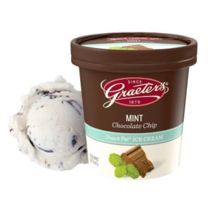 Graeters Mint Chocolate Chip Ice Cream