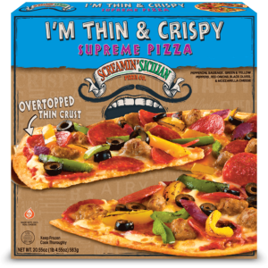 Screamin Sicilian Thin Crispy Supreme Pizza