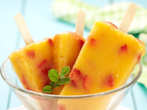 Silk Strawberry Mango Yogurt Pops