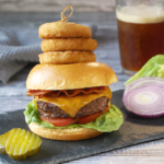 Green Giant Bacon Cheeseburger with Veggie Rings