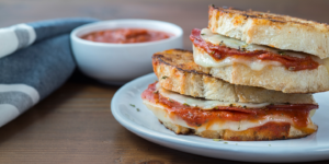 Cache Pizza Grilled Cheese Sandwich