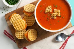 Eggo Waffle Mini Grilled Cheese Sandwiches