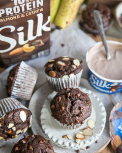 Fit Mitten Kitchen Double Chocolate Banana Muffins