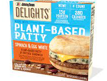 Jimmy Dean Plant Based Patty Spinach Egg White Sandwich