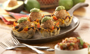 Rosina Turkey Taco Meatball Cups