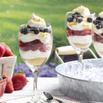 MFTK Star Spangled No-Bake Cheesecake Parfaits