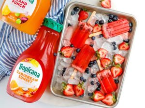 Tropicana Frozen Berry Pops