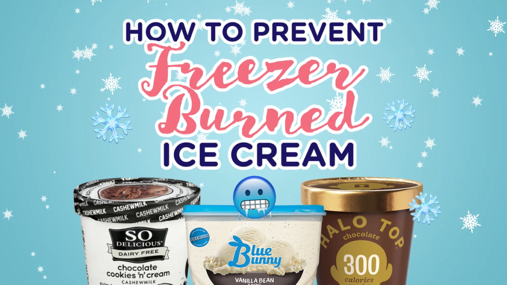 Cut Your Ice Cream Container Down As You Eat It To Prevent Freezer